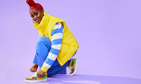 Vans collaborates with rapper Tierra Whack and her stylist Shirley Kurata